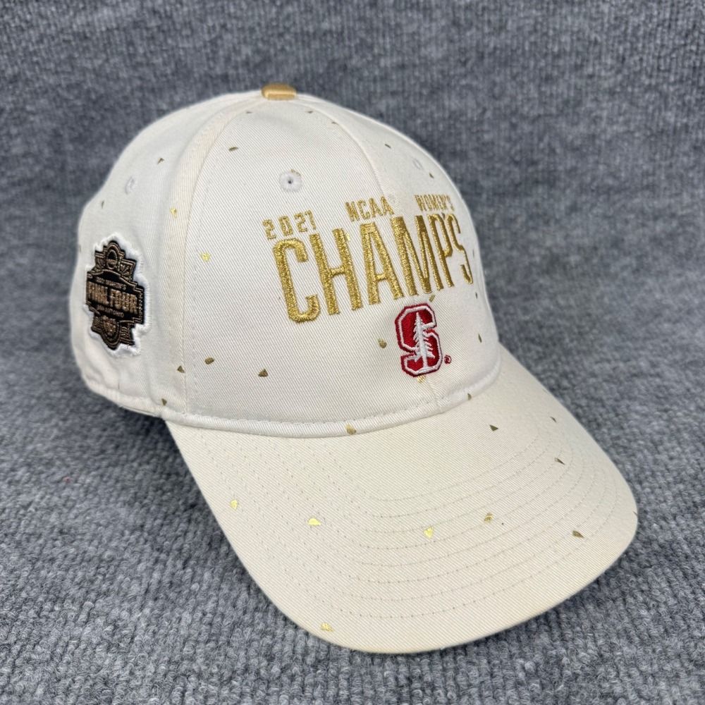 Nike Stanford Cardinal 2021 NCAA Women's Basketball National Champions Hat Gold